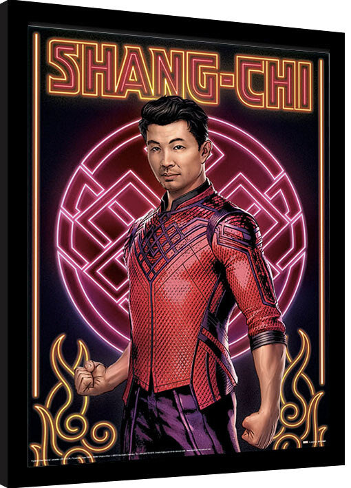Shang-Chi Gerahmte Poster, Bilder, 34.3 × 44.5 cm