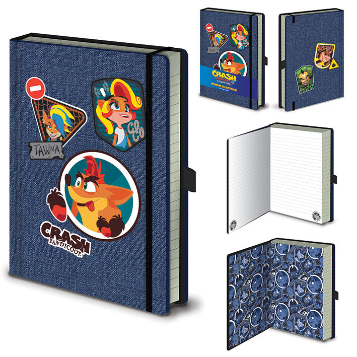 Notizbuch Crash Bandicoot 4 - Double Denim, A5
