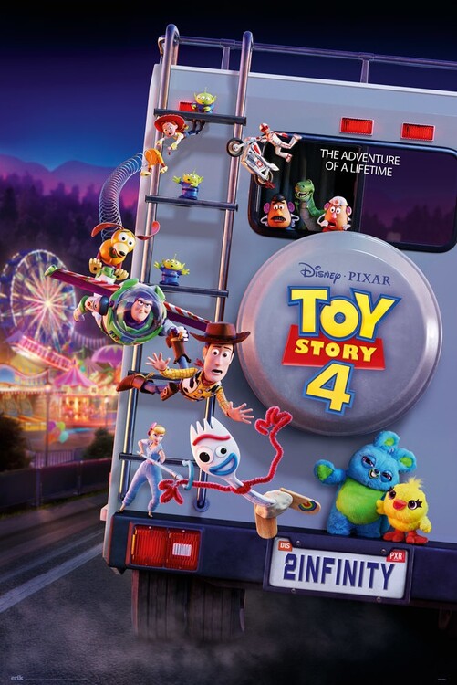 Toy Story 4 - To Infinity Poster, Plakat, 61 × 91.5 cm