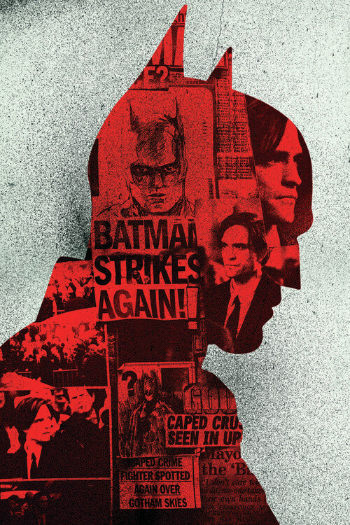 Batman strikes again Poster, Plakat, 26.7 × 40 cm
