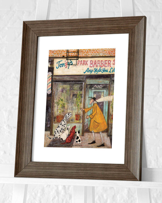 Sam Toft - The Barber Shop Quartet Gerahmte Poster, Bilder, 34.3 × 44.5 cm