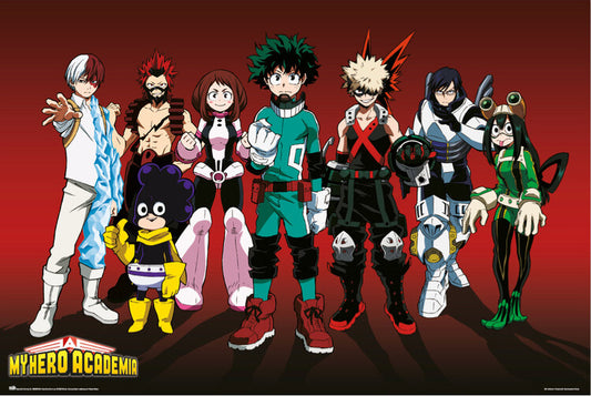 My Hero Academia - Hero Version Poster, Plakat, 91.5 × 61 cm