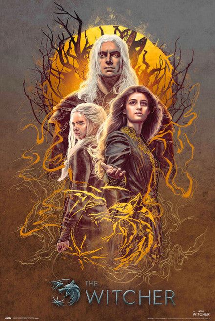 The Witcher: Season 2 - Group Poster, Plakat, 61 × 91.5 cm