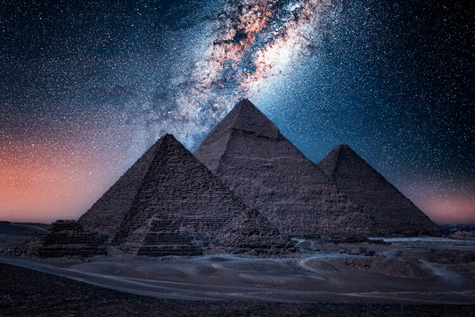 Leinwand Poster, Bilder Egyptian Night, 90 × 60 cm
