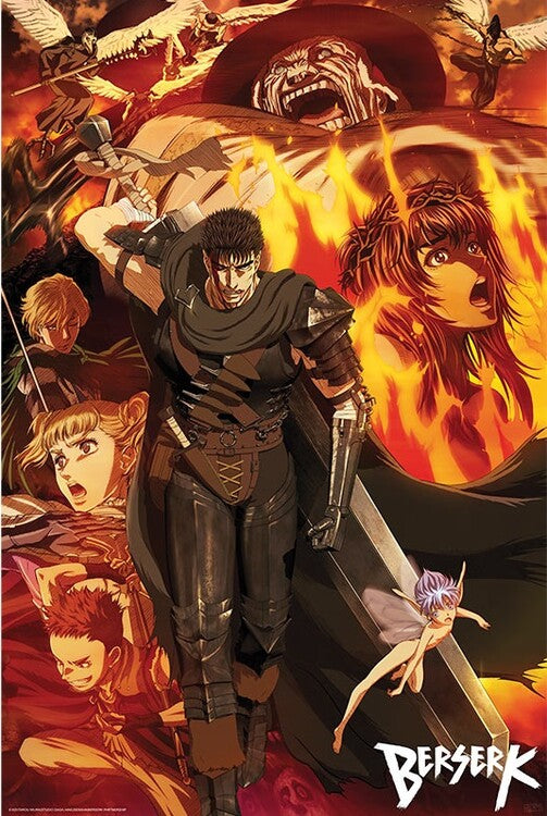 Berserk - Groupe Poster, Plakat, 61 × 91.5 cm