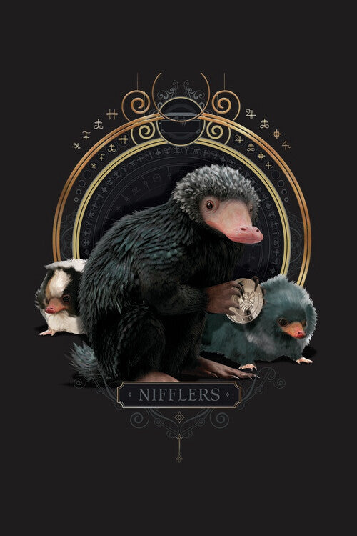 Phantastische Tierwesen - Nifflers Poster, Plakat, 26.7 × 40 cm