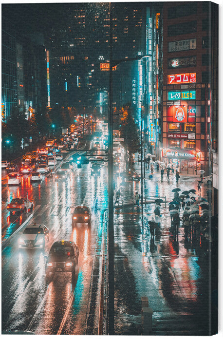 Leinwand Poster, Bilder On the street, Murakyami Daichi, 40 × 60 cm