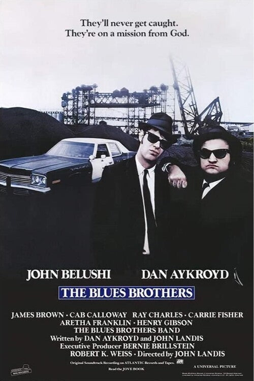 Blue Brothers - One Sheet Poster, Plakat, 61 × 91.5 cm