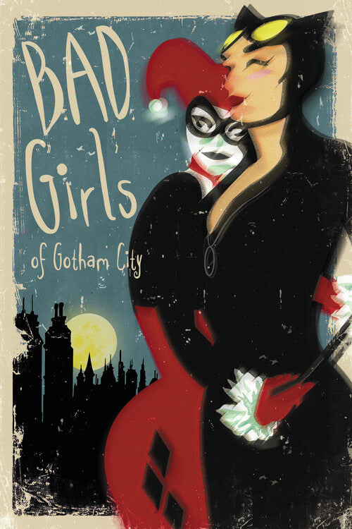 Bad Girls of Gotham City Poster, Plakat, 26.7 × 40 cm