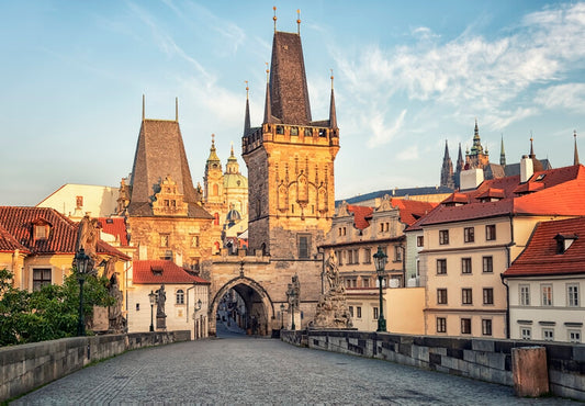 Leinwand Poster, Bilder Prague Morning, 100 × 70 cm