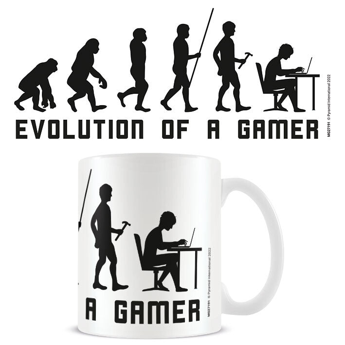 Tasse Evolution of Gamer, 0,3 l
