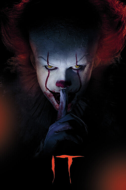 IT-Pennywise Poster, Plakat, 26.7 × 40 cm