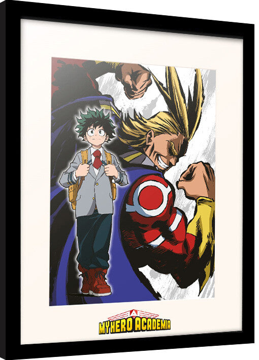 My Hero Academia - First Season Gerahmte Poster, Bilder, 34.5 × 44.3 cm