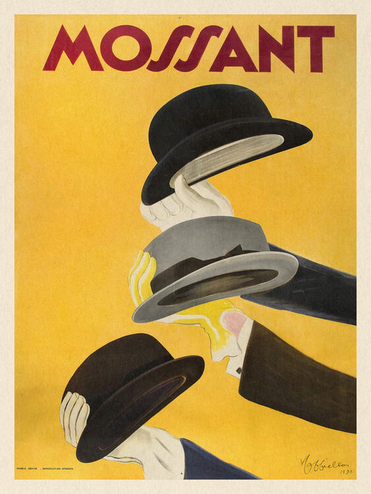 Mossant, Leonetto Cappiello Poster, Plakat, 30 × 40 cm