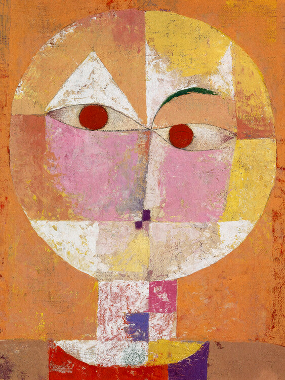 Senecio (Baldgreis), Paul Klee Poster, Plakat, 30 × 40 cm