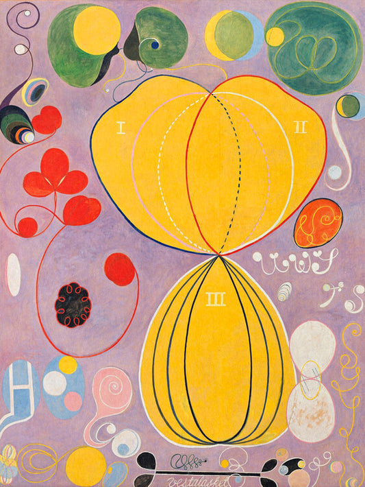 The 10 Largest No.7, Hilma af Klint Poster, Plakat, 30 × 40 cm