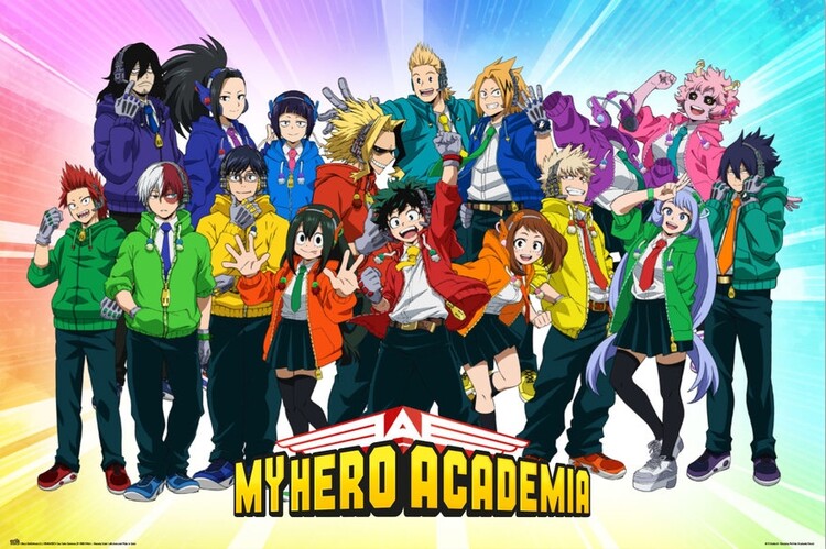 My Hero Academia - Hero Festival Poster, Plakat, 91.5 × 61 cm