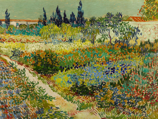 Garden at Arles, Vincent van Gogh Poster, Plakat, 40 × 30 cm