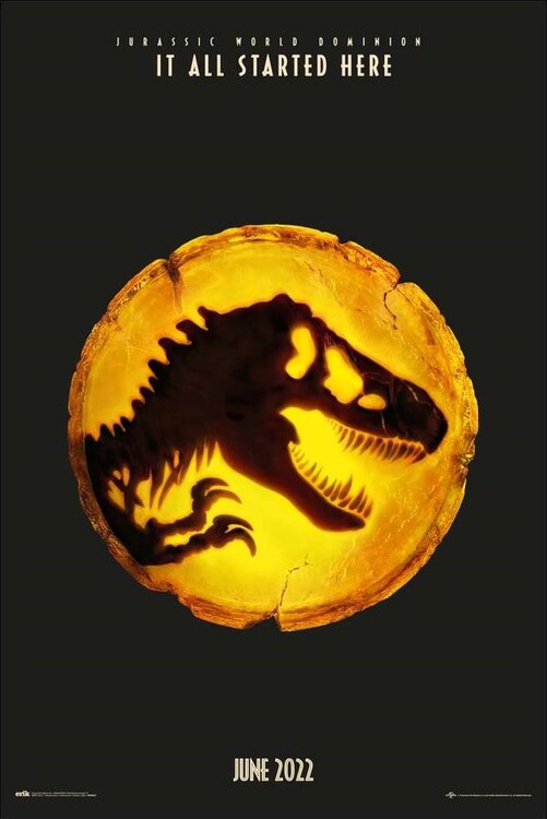 Jurassic World: Dominion Poster, Plakat, 61 × 91.5 cm
