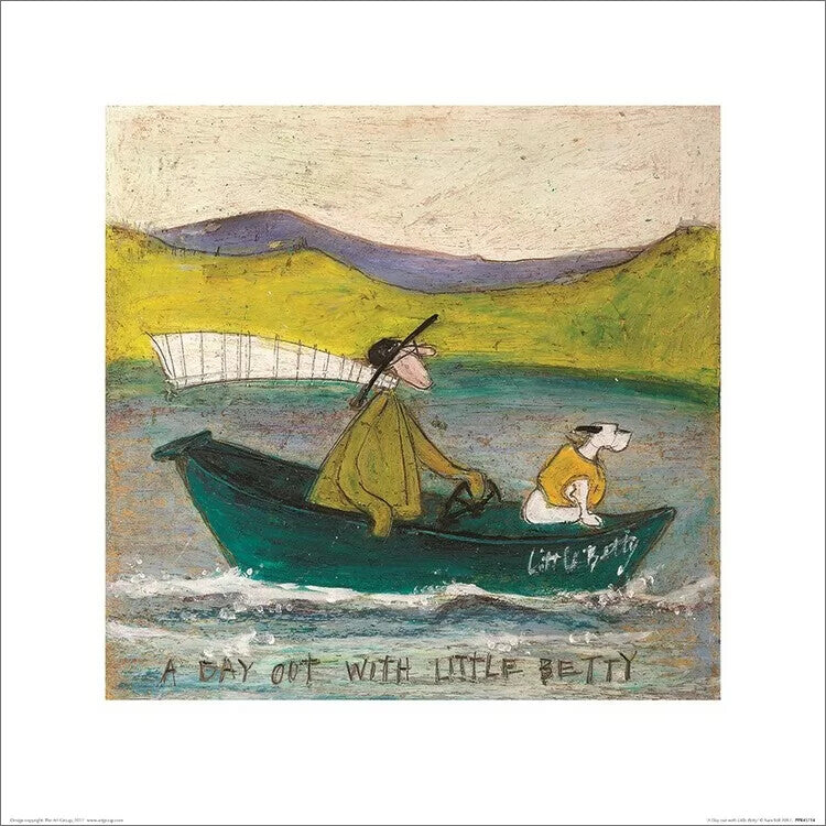 Kunstdruck Sam Toft - A Day Out With Little Betty, 40 × 40 cm
