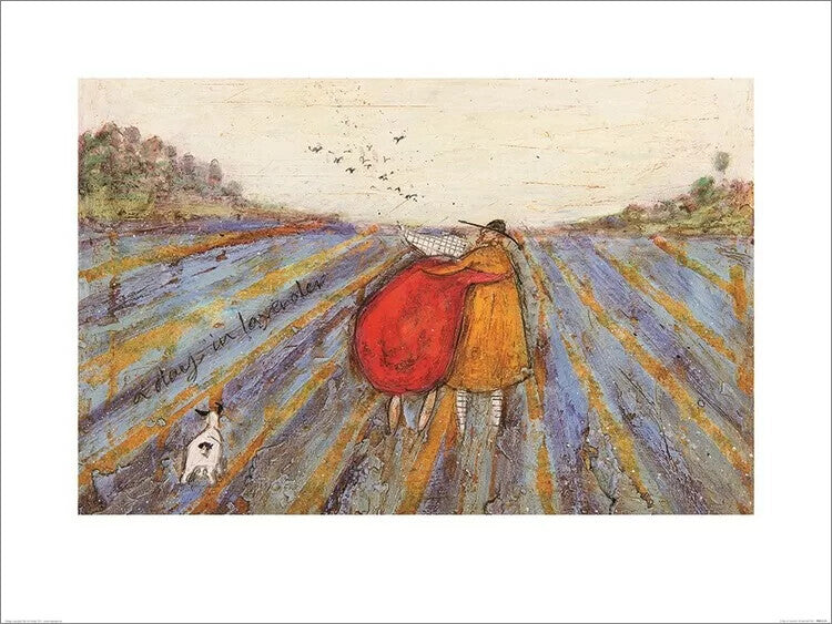 Kunstdruck Sam Toft - A Day in Lavender, 40 × 30 cm