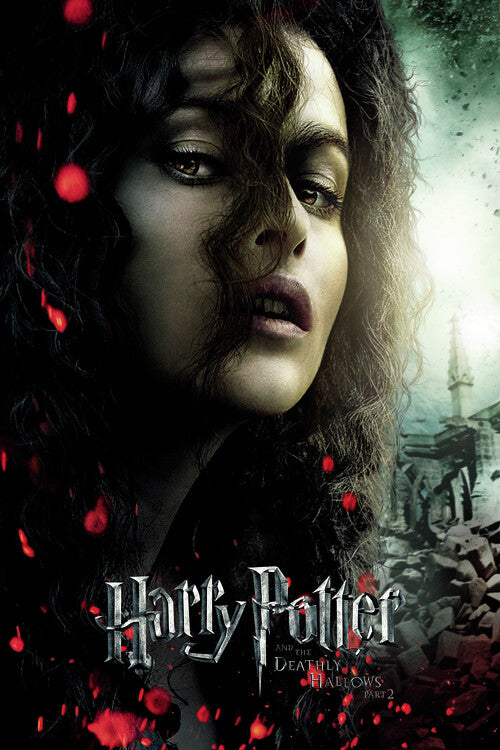 Bellatrix Lestrange - Deathly Hallows Poster, Plakat, 26.7 × 40 cm