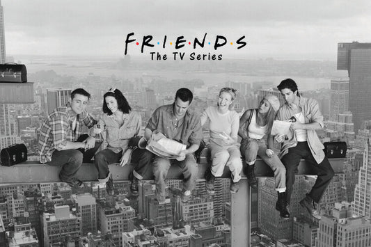 Friends - Lunch on the skyscraper Poster, Plakat, 120 × 80 cm