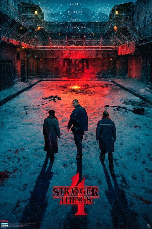 Stranger Things - Russian Teaser Poster, Plakat, 61 × 91.5 cm