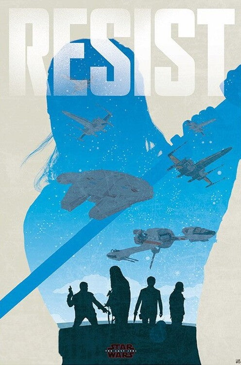 Star Wars - Resist Poster, Plakat, 61 × 91.5 cm