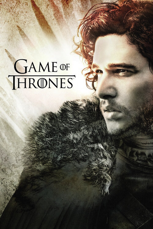 Game of Thrones - Jon Snow Poster, Plakat, 26.7 × 40 cm