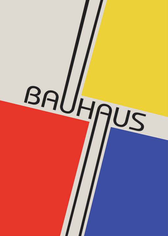 Leinwand Poster, Bilder Bauhaus, 65 × 90 cm