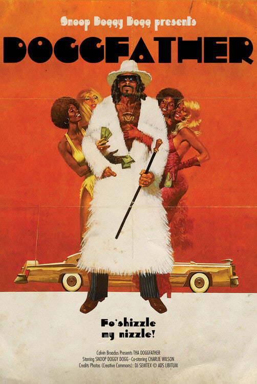 Snoop Dogg Poster, Plakat, 40 × 60 cm