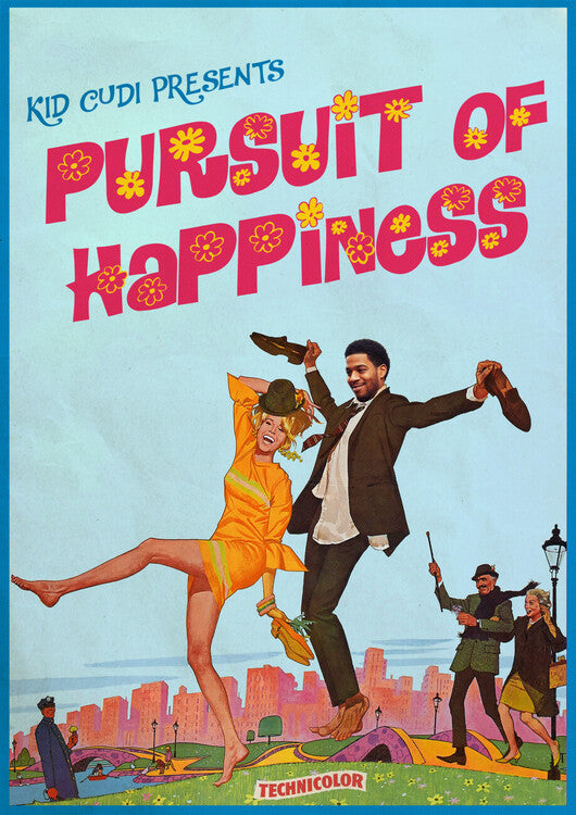 Ads Libitum - Pursuit of happiness Poster, Plakat, 40 × 60 cm