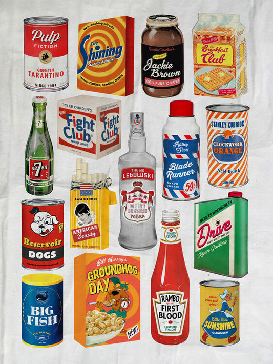 Ads Libitum - Pop shots Poster, Plakat, 40 × 60 cm