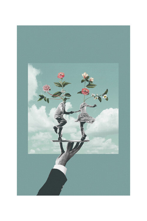 Maarten Léon - Let's go dancing Poster, Plakat, 40 × 60 cm