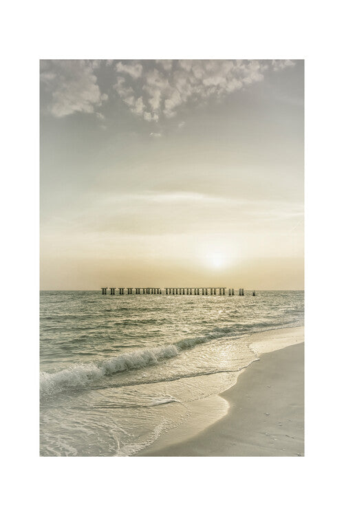 Melanie Viola - Gasparilla Island sunset Poster, Plakat, 40 × 60 cm