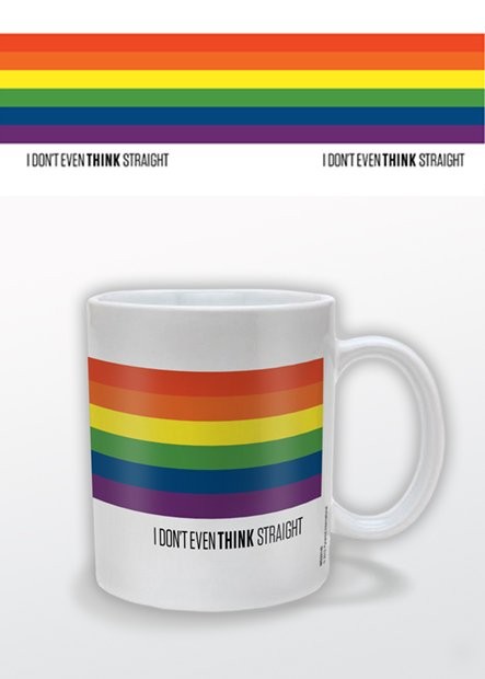 Tasse I Don't Even Think Straight, 0,33 l