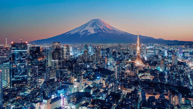Leinwand Poster, Bilder Tokyo At Dusk, 90 × 50 cm