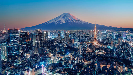 Leinwand Poster, Bilder Tokyo At Dusk, 90 × 50 cm