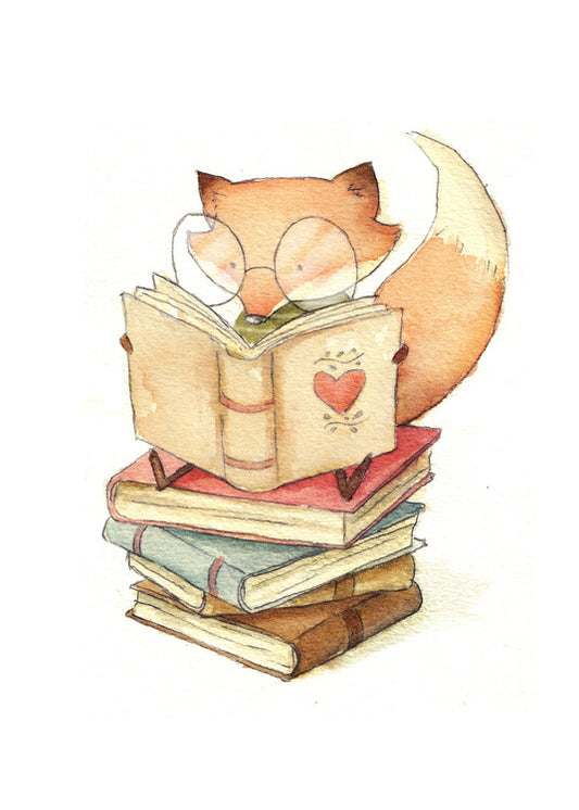 Leinwand Poster, Bilder Book Lover, 65 × 90 cm