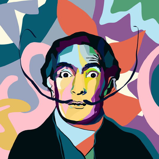 Leinwand Poster, Bilder The Surrealist, 70 × 70 cm