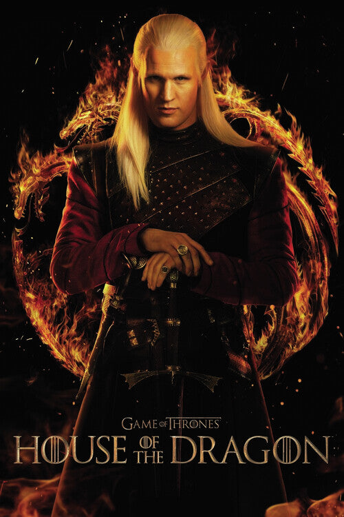 House of Dragon - Daemon Targaryen Poster, Plakat, 26.7 × 40 cm