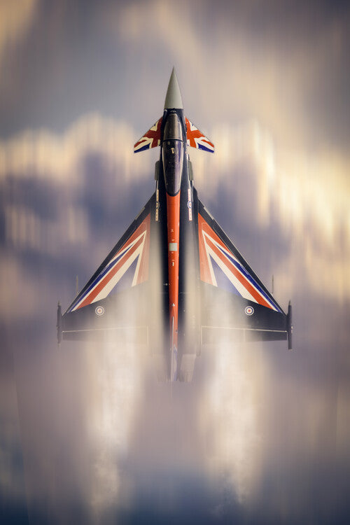 Leinwand Poster, Bilder RAF Eurofighter Typhoon Blackjack, 60 × 90 cm