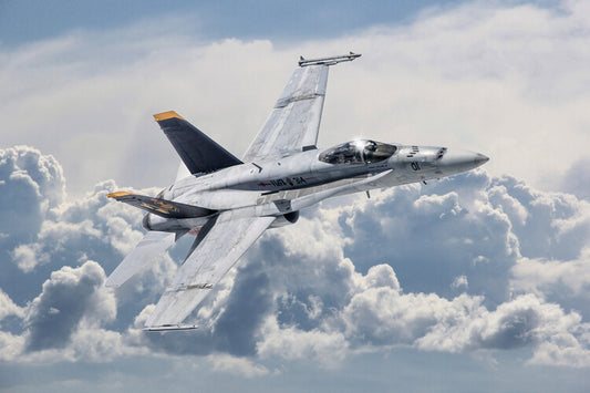 Leinwand Poster, Bilder US Navy F18 Hornet, 90 × 60 cm