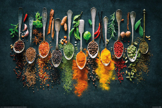 Spices Poster, Plakat, 91.5 × 61 cm
