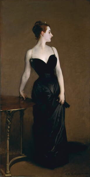Leinwand Poster, Bilder Madame X, Sargent, John Singer, 45 × 90 cm