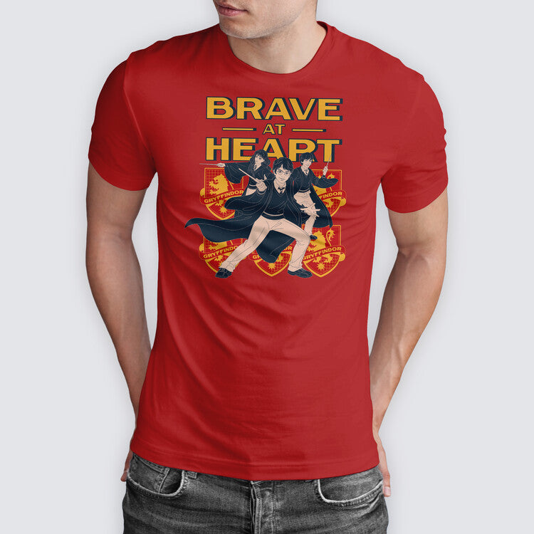 T-Shirt Harry Potter - Brave at Heart, 3XL