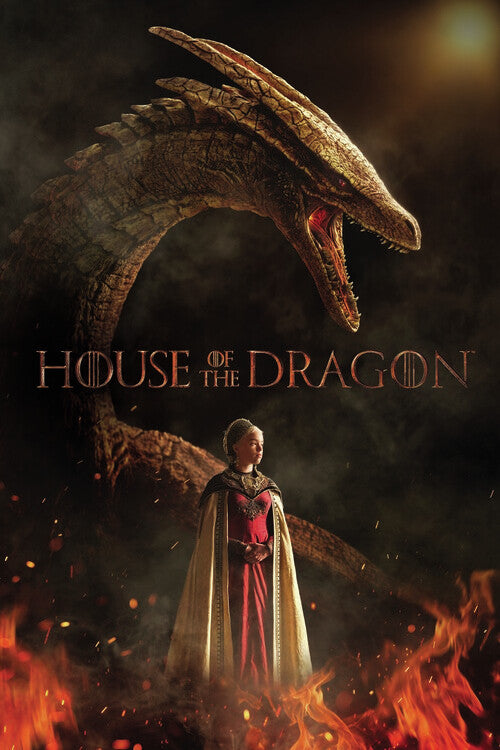House of the Dragon - Rhaenyra Targaryen Poster, Plakat, 26.7 × 40 cm