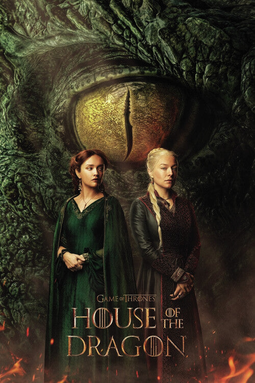 House of the Dragon - Key Art Poster, Plakat, 26.7 × 40 cm
