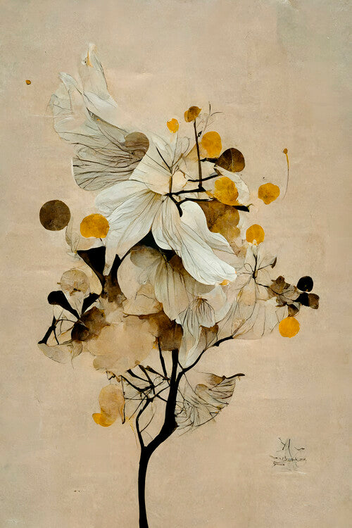 Leinwand Poster, Bilder Golden Seed, Treechild, 60 × 90 cm